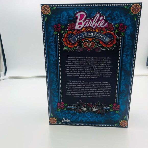 Brand New Barbie Dia De Los Muertos 2022 Day of The Dead Doll.‎ - Picture 4 of 5